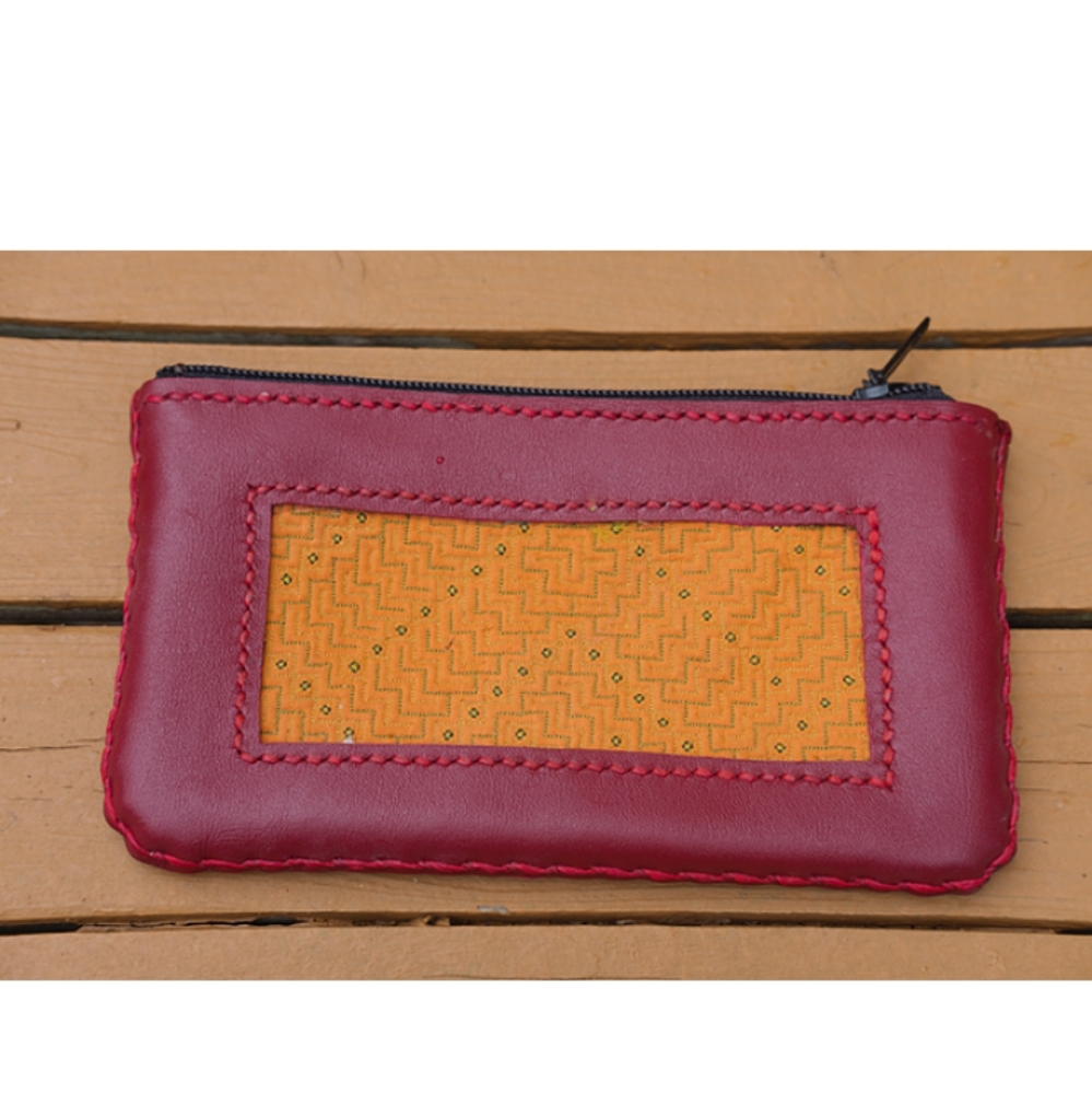 Red Ethnic Wallet